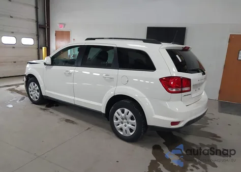 2019 Dodge Journey Se из США, поврежденный, VIN 3C4PDCBB2KT757815
